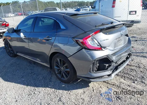 2021 Honda Civic Ex из США, поврежденный, VIN SHHFK7H6XMU219785